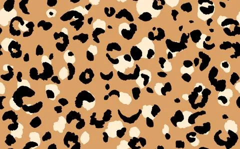 Abstract modern leopard seamless pattern. Animals trendy background. Color Illustrazione stock