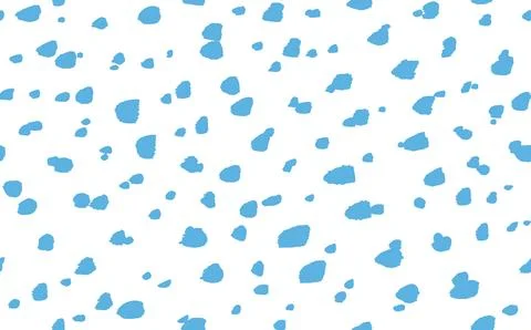 Abstract modern leopard seamless pattern. Animals trendy background. Blue and Stock Illustration