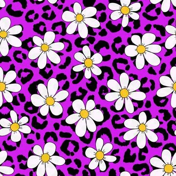 Abstract modern leopard seamless pattern. Animals trendy background. Color イラスト素材