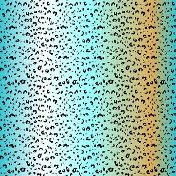 Abstract modern leopard seamless pattern. Animals trendy background. Color Stock Illustration