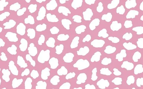 Abstract modern leopard seamless pattern. Animals trendy background. Pink and Stock Illustration