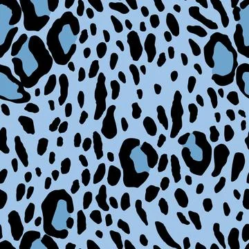 Abstract modern leopard seamless pattern. Animals trendy background. Color Stock Illustration