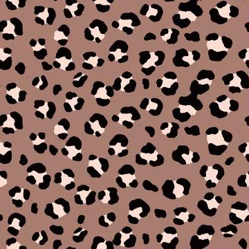 Abstract modern leopard seamless pattern. Animals trendy background. Color Stock Illustration
