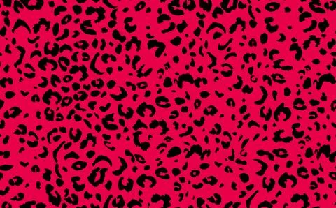 Abstract modern leopard seamless pattern. Animals trendy background. Pink and Illustrazione stock
