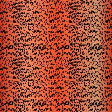Abstract modern leopard seamless pattern. Animals trendy background. Color Illustrazione stock