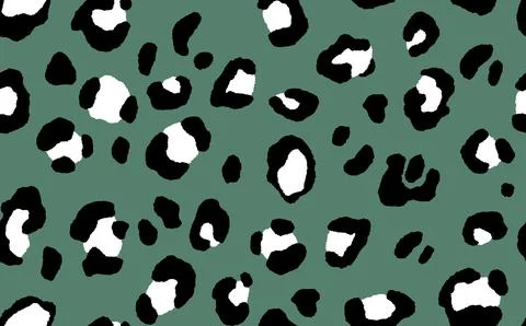Abstract modern leopard seamless pattern. Animals trendy background. Color 스톡 일러스트