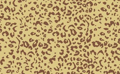 Abstract modern leopard seamless pattern. Animals trendy background. Color Stock Illustration