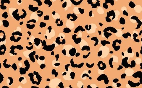 Abstract modern leopard seamless pattern. Animals trendy background. Color Stock Illustration
