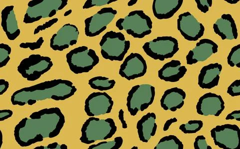 Abstract modern leopard seamless pattern. Animals trendy background. Color Stock Illustration