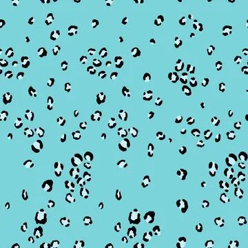 Abstract modern leopard seamless pattern. Animals trendy background. Color Illustrazione stock