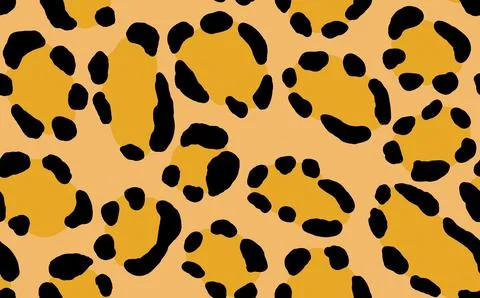 Abstract modern leopard seamless pattern. Animals trendy background. Color Illustrazione stock