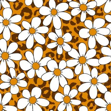 Abstract modern leopard seamless pattern. Animals trendy background. Color Illustrazione stock