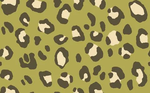 Abstract modern leopard seamless pattern. Animals trendy background. Color Stock Illustration