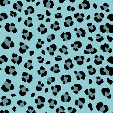 Abstract modern leopard seamless pattern. Animals trendy background. Color Illustrazione stock