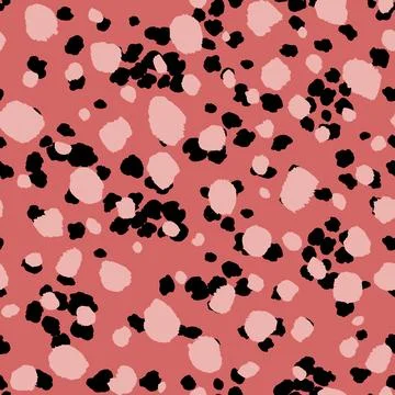 Abstract modern leopard seamless pattern. Animals trendy background. Color イラスト素材
