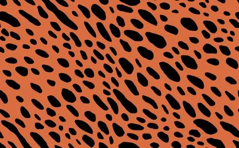 Abstract modern leopard seamless pattern. Animals trendy background. Color イラスト素材