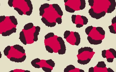 Abstract modern leopard seamless pattern. Animals trendy background. Color イラスト素材