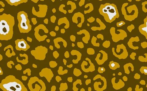 Abstract modern leopard seamless pattern. Animals trendy background. Color Illustrazione stock