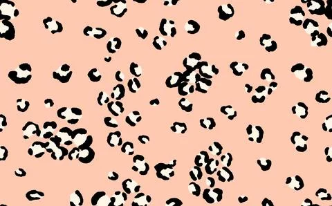 Abstract modern leopard seamless pattern. Animals trendy background. Color Illustrazione stock