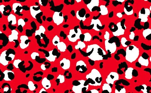 Abstract modern leopard seamless pattern. Animals trendy background. Color Stock Illustration