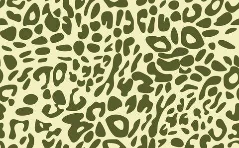 Abstract modern leopard seamless pattern. Animals trendy background. Color Illustrazione stock