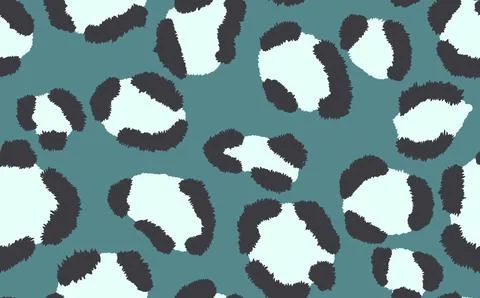 Abstract modern leopard seamless pattern. Animals trendy background. Color Stock Illustration