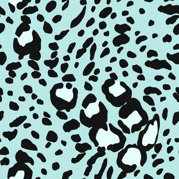 Abstract modern leopard seamless pattern. Animals trendy background. Color イラスト素材
