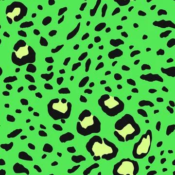 Abstract modern leopard seamless pattern. Animals trendy background. Color イラスト素材