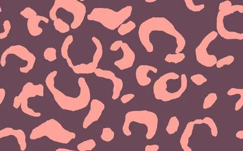 Abstract modern leopard seamless pattern. Animals trendy background. Color イラスト素材