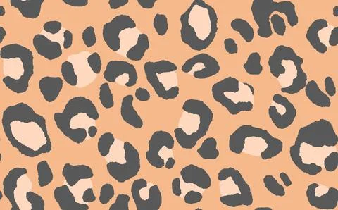Abstract modern leopard seamless pattern. Animals trendy background. Color Stock Illustration