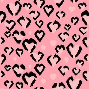 Abstract modern leopard seamless pattern. Animals trendy background. Color 스톡 일러스트