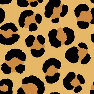 Abstract modern leopard seamless pattern. Animals trendy background. Color 스톡 일러스트