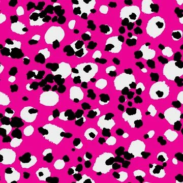 Abstract modern leopard seamless pattern. Animals trendy background. Color Stock Illustration