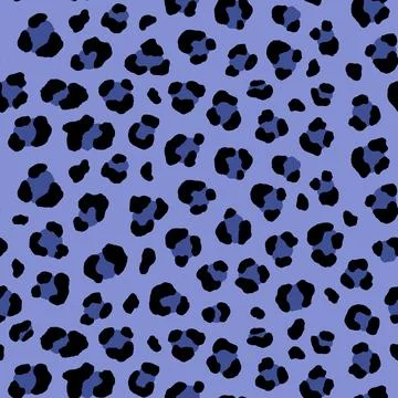 Abstract modern leopard seamless pattern. Animals trendy background. Color Stock Illustration