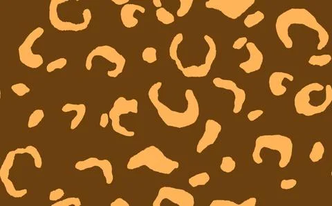 Abstract modern leopard seamless pattern. Animals trendy background. Color イラスト素材