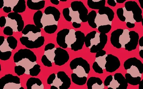 Abstract modern leopard seamless pattern. Animals trendy background. Color イラスト素材
