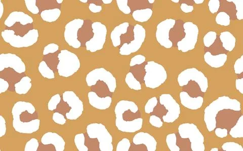 Abstract modern leopard seamless pattern. Animals trendy background. Color イラスト素材