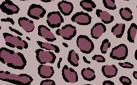 Abstract modern leopard seamless pattern. Animals trendy background. Color Illustrazione stock
