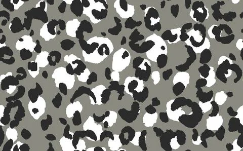 Abstract modern leopard seamless pattern. Animals trendy background. Color Illustrazione stock