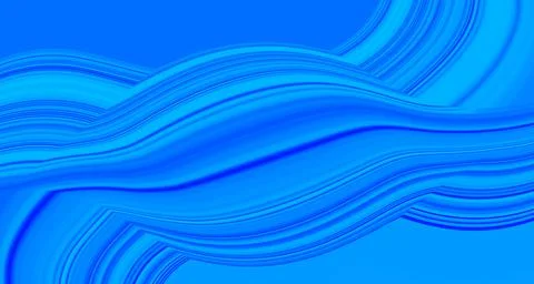 Abstract modern light blue background with fluid bend waves. Innovation tech Stock Illustration