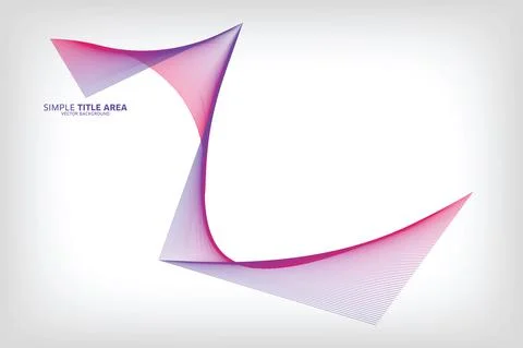 Abstract Modern Line, Text Vector Backgrounds Stock Illustration