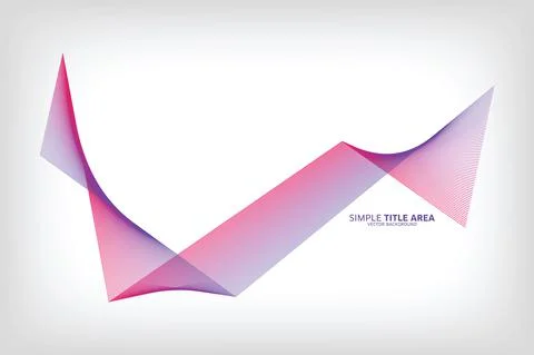 Abstract Modern Line, Text Vector Backgrounds Stock Illustration