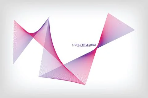 Abstract Modern Line, Text Vector Backgrounds Stock Illustration