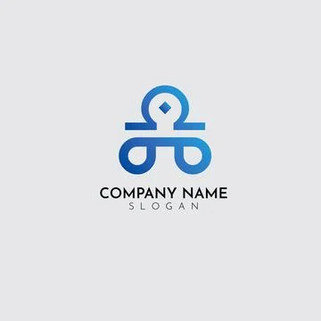 Abstract modern logo vector. Modern, clean and impactful logo design Stock Illustration