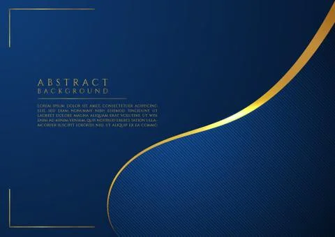 Abstract modern luxury background shape curve cut overlap line pattern with s Stock Illustration