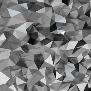 Abstract modern metallic triangular pattern Illustrazione stock