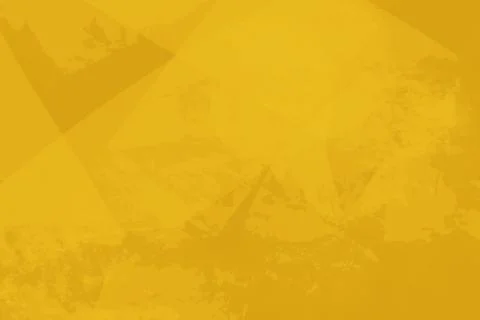 Abstract modern pattern with brush strokes. Yellow background. Modern trendy des Stock Illustration