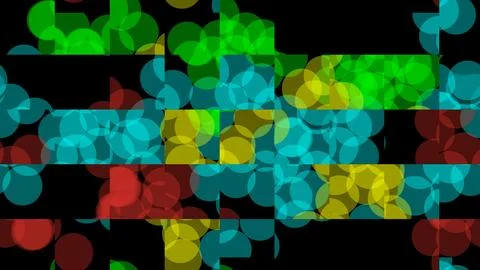 Abstract modern pattern or background with different forms Illustrazione stock