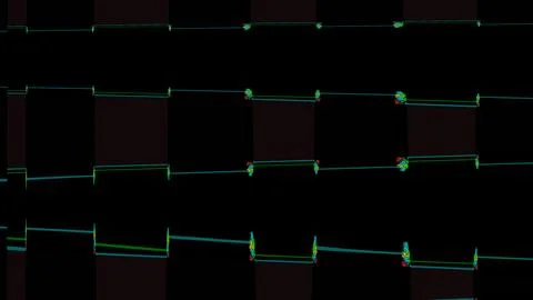 Abstract modern pattern or background with different forms Stock Illustration