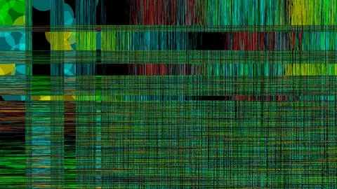 Abstract modern pattern or background with different forms Illustrazione stock